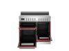 Bertazzoni PRO105I3EROT2 Professional 100cm Triple Induction Range Cooker in Red