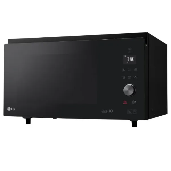 LG MJ3965BPS 39l 1100W Convection Microwave Oven with Touch Control Panel - Black