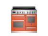 Bertazzoni PRO105I3EART2 Professional 100cm Triple Induction Range Cooker in Orange