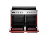 Bertazzoni PRO105I2EROT2 Professional 100cm Double Induction Range Cooker in Red