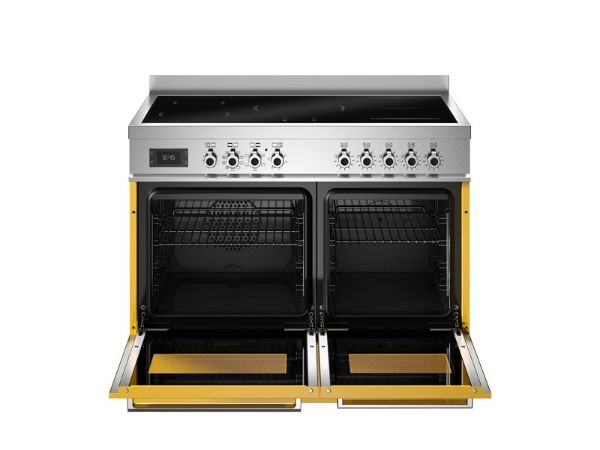 Bertazzoni PRO105I2EGIT2 Professional 100cm Double Induction Range Cooker in Yellow