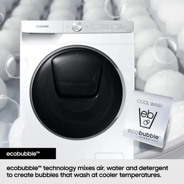 Samsung WD90HG5U34BEEU 9kg/6kg 1400 Spin Washer Dryer - White
