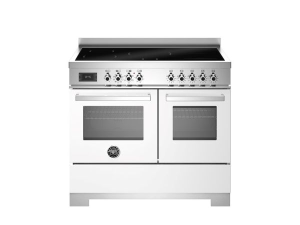Bertazzoni PRO105I2EBIT2 Professional 100cm Double Induction Range Cooker in White