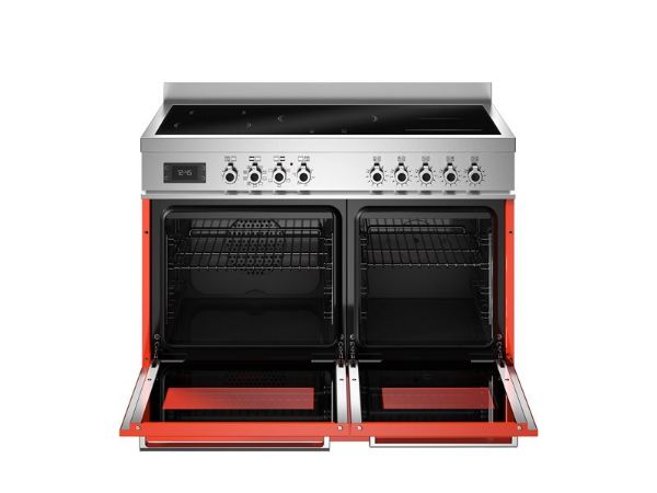 Bertazzoni PRO105I2EART2 Professional 100cm Double Induction Range Cooker in Orange