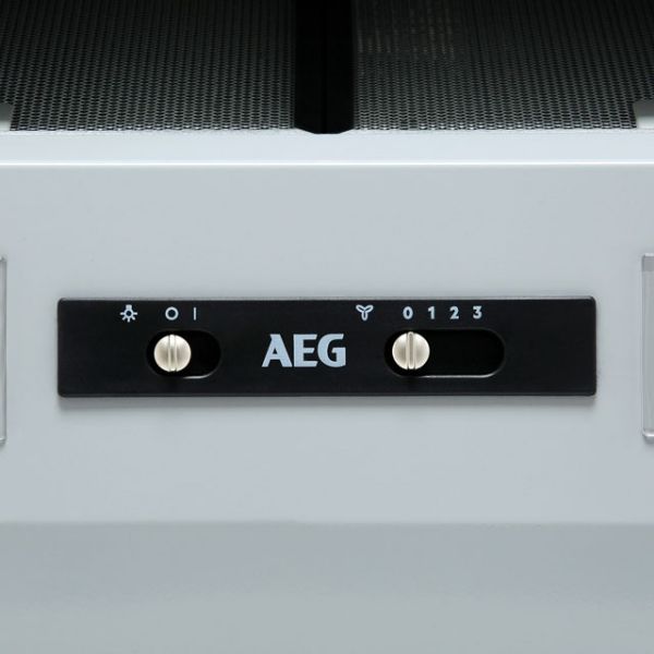 AEG DEB2631S 3000 Extractor Integrated Cooker Hood Grey_Control Panel Detail