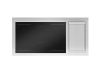 Bertazzoni PRO125I2EXT2 Professional 120cm Double Oven Induction Top and Griddle Range Cooker in Stainless Steel