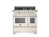 Bertazzoni HER96L2EAVT2 Heritage 90cm Double Dual Fuel Range Cooker in Ivory
