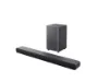 TCL S55H 2.1 ch Dolby Atmos & DTS Virtual:X Wireless Soundbar with Wireless Subwoofer  - Dark Titanium_angle view