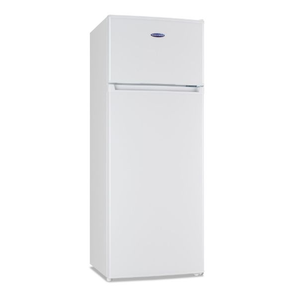 Iceking FF218EW Top Mount Fridge Freezer - White