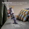 Shark BU3621UKT Cordless Stick Vacuum Cleaner - 40 Minutes Run Time - Glacier Blue_pet tool
