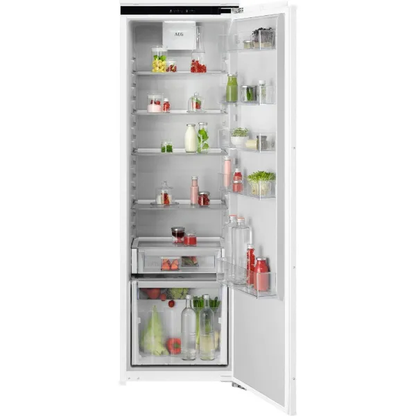 AEG NSK6D181EC 6000 Integrated Larder Fridge_Front View