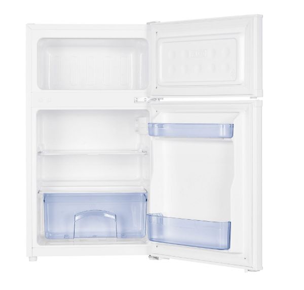 IK2022EW Undercounter Fridge Freezer – White_open