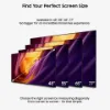Samsung QE65S95HFTXXU 65" OLED Glare Free Vision AI Smart TV_screen size