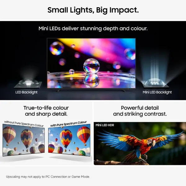 Samsung UE75M70HAKXXU 75" 4K Mini LED Vision AI Smart TV_screen 