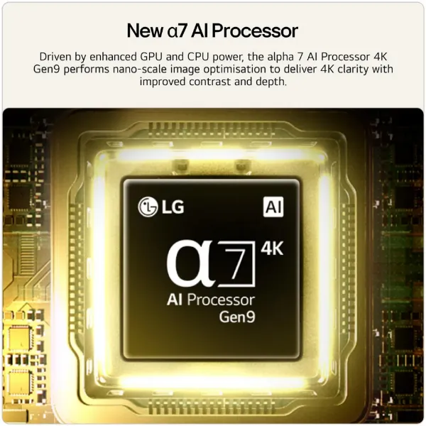 LG 43NU900B6LA.AEK 43" 4K UHD NANO AI Smart TV_processor