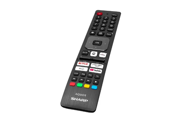 Sharp 2T-C40HE2245KB FHD TV_remote