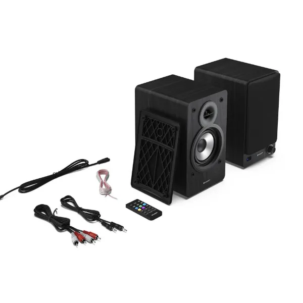 Sharp CP-SS30 BK Pair of Wireless Bookshelf Speakers - Black_parts