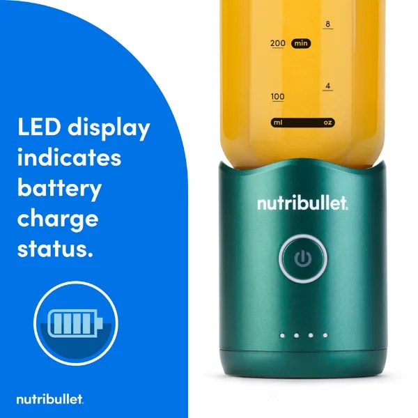 Nutribullet 02925 Flex Portable Blender - Forest Green_battery