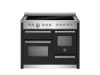 Bertazzoni MAS115I3ENEC2 Master 110cm Triple Induction Range Cooker in Black