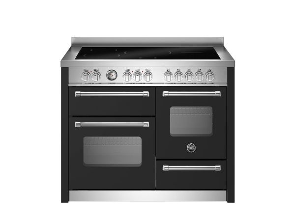Bertazzoni MAS115I3ENEC2 Master 110cm Triple Induction Range Cooker in Black
