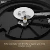 Sony PSLX5BT.CEK Wireless Bluetooth Turntable with Auto Playback - Premium cartridge & Stylus - Pure Black_belt drive