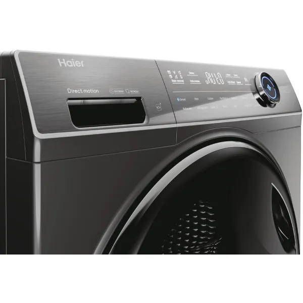 Haier HW10GBD14979SUUK Washing Machine, 10kg, 1400 Spin, Grey, A Rated_detail