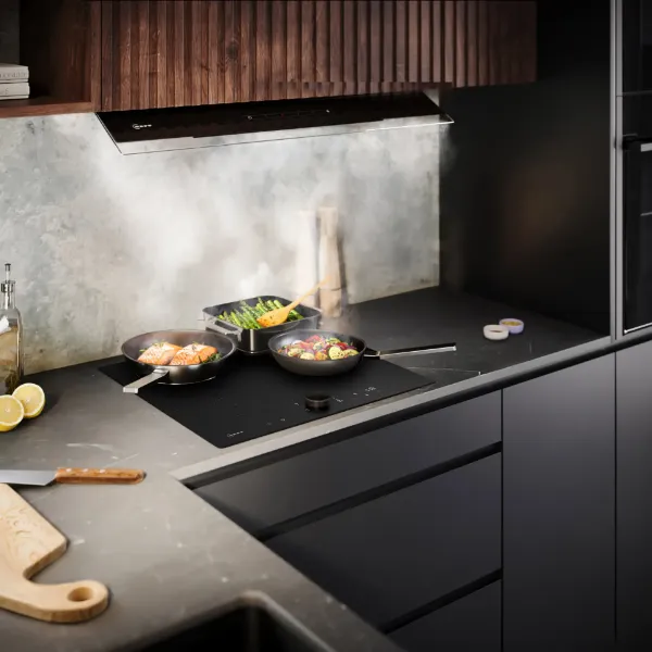Neff T66NUX4A0 60cm Induction Hob in Matt Black