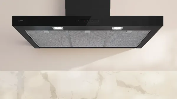 Neff D97BDN2S0B Wall-Mounted Cooker Hood in Matt Black 