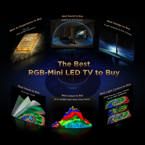 TCL 65RM7L-UK 65" 4K Ultra HD RGB MINI LED Google TV_features