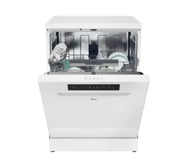 Hoover HFP 4C7E0W-80 H-DISH 300 Lite Freestanding Full-Sized Dishwasher_open