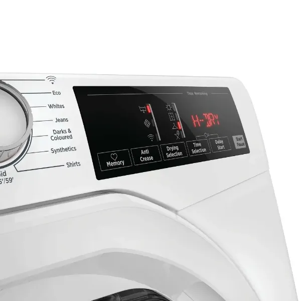 Hoover HRE H10N2TE-80 10kg Heat Pump Tumble Dryer - White_detail