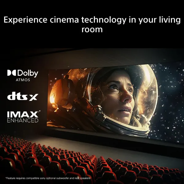 Sony HTA7100KIT.CEK BRAVIA Theatre Bar 7 + S 5.1.2ch Dolby Atmos Soundbar with SASW7 100W Subwoofer - Black_cinema technology