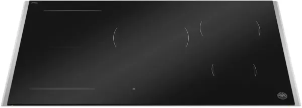Bertazzoni P905I1M30XP Modern Series 90cm 5 Zone Induction Hob in Black with Stainless Steel Trim
