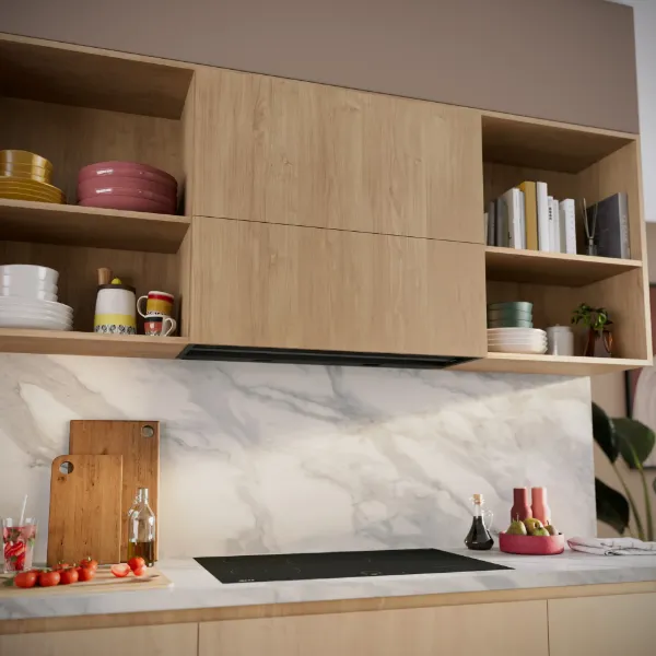 Neff D98XET2S0B Integrated Design Hood in Matt black 