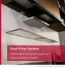 Neff D98XET2S0B Integrated Design Hood in Matt black 