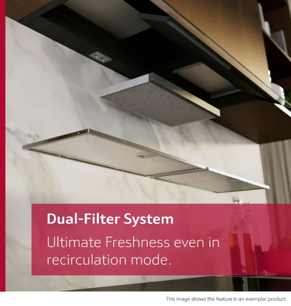 Neff D98XET2S0B Integrated Design Hood in Matt black 