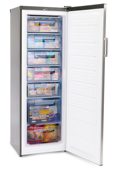 RZ245ES Tall Freezer – Silver_open
