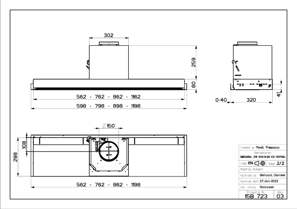 Faber In-Nova Premium EV8+ X 90cm Integrated Cooker Hood_dimensions