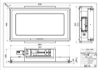 Faber High-Light 2.0 KL X 91cm Black Ceiling Cooker Hood_dimensions