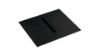 Faber Galileo Flow 60 F600 Recirculating Only Black Glass Venting Induction Hob_front
