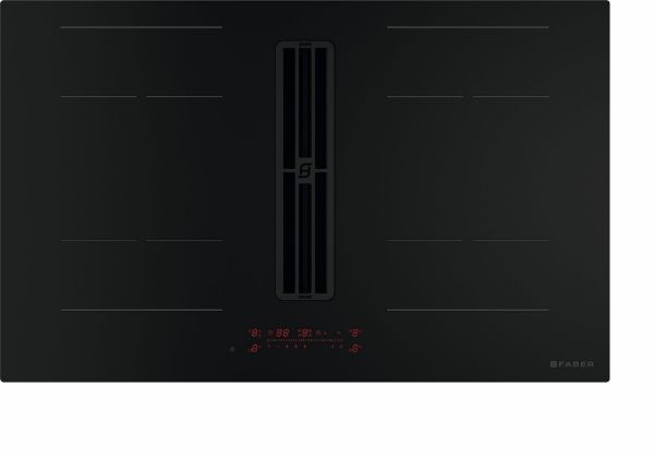Faber Galileo Phantom A830 Ducted Only Matt Glass Venting Induction Hob_zones