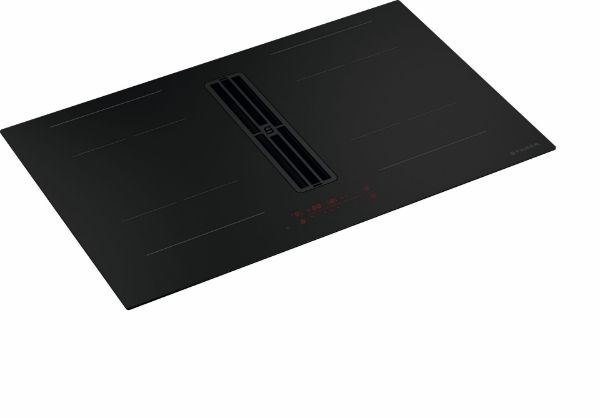 Faber Galileo Phantom F830 Recirculating Only Matt Black Venting Induction Hob_front