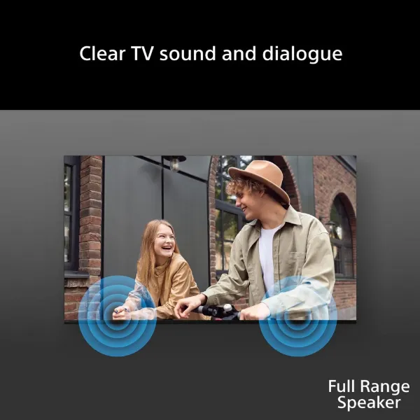 Sony K65S25M2PB.UKA 65" 4K BRAVIA 2 II Direct LED Google TV_sound