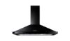 Rangemaster 134620 90cm Chimney Cooker Hood in Black and Chrome - RHDC90BL/C_main