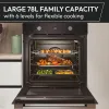 Hoover HO6 H3T1CTX Collection 3 Electric Oven + Back cata panel Clean - Stainless Steel_levels