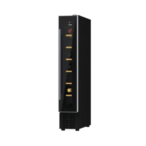 Hoover HWCB 15 UK/1 H-Wine 300 Integrated Wine Cooler - Black - 7 Bottles_side