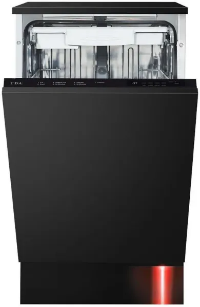 CDA CDI4251 45cm Slimline Integrated Dishwasher_Front View