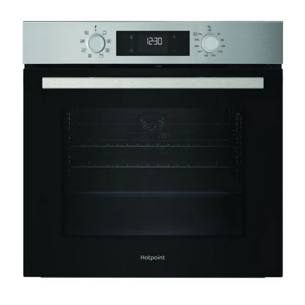 Hotpoint HO255HXUK 59.5cm Built In Electric Single Oven - Stainless Steel