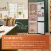 Hotpoint HPK26413XR6UKE 59.5cm 70/30 Fridge Freezer - Black Steel