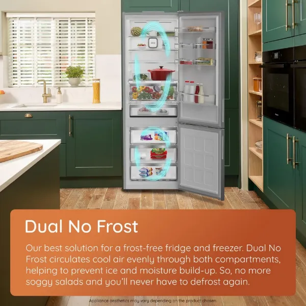 Hotpoint HPK25292B4UK 54cm 70/30 Integrated Fridge Freezer - White